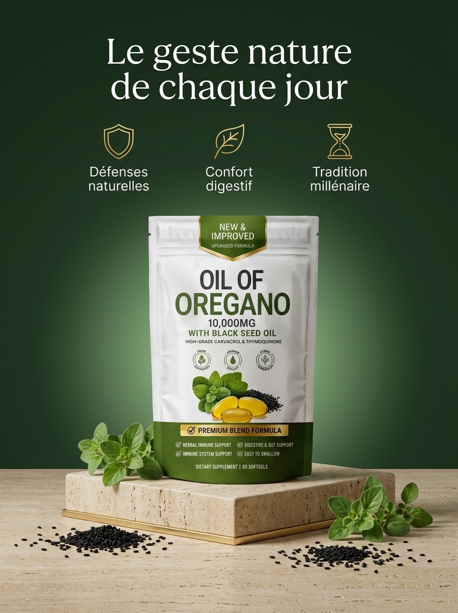 Huile D'Origan - Soutien digestif quotidien